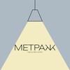 Логотип телеграм канала @metraje — Метраж. Дизайн интерьеров
