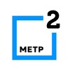 Логотип телеграм канала @metrkvad — Метр² в квадрате | Недвижимость