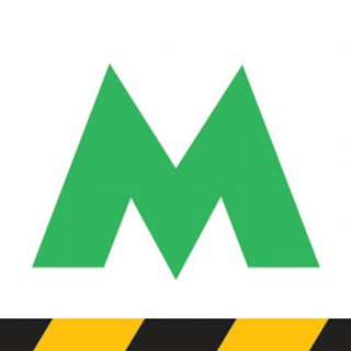 Логотип телеграм -каналу metro6 — Київський метрополітен
