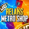 Логотип телеграм канала @metro_shopstrax — Relaks METRO SHOP