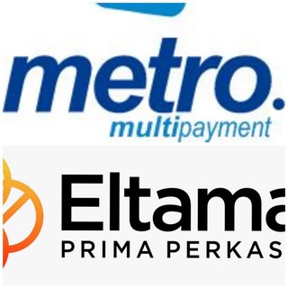 Logo saluran telegram metroh2heltama — Metro Eltama Server Suplier TK2