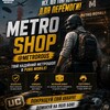 Логотип телеграм -каналу metrorous — 🛍 ROUS UС/MeTRo HERE