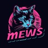 Логотип телеграм канала @mews_nusic — MEWS