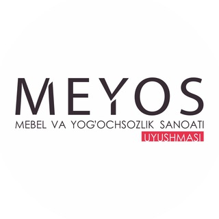 Telegram channel MEYOS - Mebel va Yog'ochsozlik Sanoati Uyushmasi logo