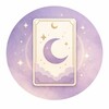Логотип телеграм канала @mezhdu_kartami — Между картами и чувствами 🔮 Таро и психология