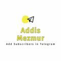 Logo saluran telegram mezmuraddis — Addis Mezmur / አዲስ መዝሙር