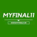 Logo saluran telegram mf11ofc — MYFINAL11 (Fantasy Tips: Cricket & Football)