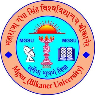 Logo saluran telegram mgsu_bikaner_0001 — Mgsu Guess Peper_01
