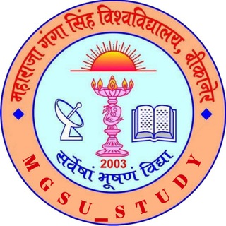 टेलीग्राम चैनल का लोगो mgsu_study — 𝗠𝗚𝗦𝗨 𝗦𝗧𝗨𝗗𝗬