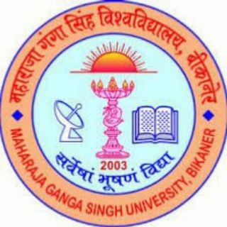 Logo del canale telegramma mgsu_university - Mgsu Bikaner _ Maharaja Gangasingh University Bikaner