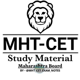 Logo saluran telegram mht_cet_exam_notes — MHT CET 2024-25