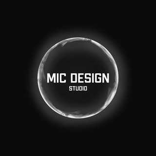 Логотип телеграм канала @mic_design — MIC DESIGN