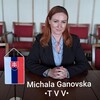 Telegram channel Michala Ganovská • TVV• Televízia • Veci • Verejné logo