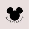 Логотип телеграм канала @mickeybeads — Mickeybeads |УКРАШЕНИЯ ИЗ БИСЕРА