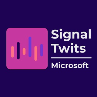 Логотип телеграм канала @microsoft_twits — Signal Twits - Microsoft