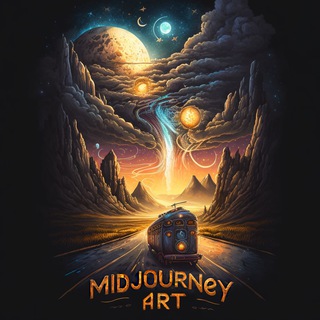 Logo saluran telegram midjourney_art_ai — Midjourney AI art
