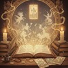 Логотип телеграм канала @mifologiyataro — Литература l Мифология l Таро ✨️