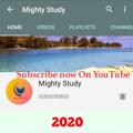 Logo saluran telegram mightystudy — Mighty Study
