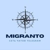 Logo of telegram channel migrantogroups — MIGRANTO GROUPS