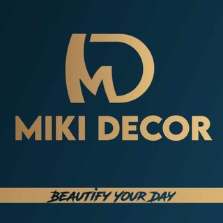 የቴሌግራም ቻናል አርማ mikidecorhalaba — Miki Decor & Gift shop ሚኪ ዲኮር እና የስጦታ እቃዎች መሸጫ