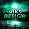 Логотип телеграм канала @miksdesign — Miks Design