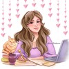 Логотип телеграм канала @milalyubimayabooks — Мила Любимая пишет// Академия Стекла// Романы 18 