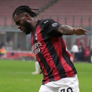Логотип телеграм канала @milanau — AC Milan FC