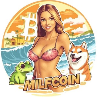 Логотип телеграм канала @milfcoin_ton — MILFCOIN от Marsari_trading