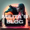 Логотип телеграм канала @militabroadcasts — Милита Вещает 🧝🏻‍♀️