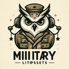 Логотип телеграм -каналу militarylitopisets — Військовий Літописець△