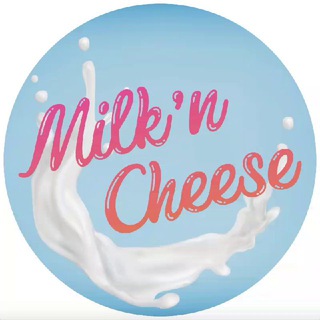 Логотип телеграм канала @milkncheese — Milk'n cheese - молочная продукция от Сваля и Valio!