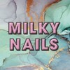 Логотип телеграм канала @milky_nailss — Milky_nails