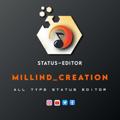 Logo saluran telegram millind07 — MILLIND CREATION | ODIA HD | FULL SCREEN STATUS