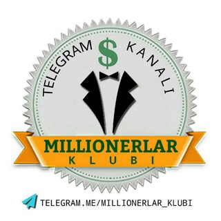 Логотип телеграм канала @millionerlar_klubi — Millionerlar Klubi