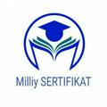 Logo saluran telegram milliy_sertifikat_online_testlar — MILLIY SERTIFIKAT