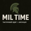 Логотип телеграм -каналу miltime_ua — Mil Time Військова амуніція Тактичий одяг, взуття lowa