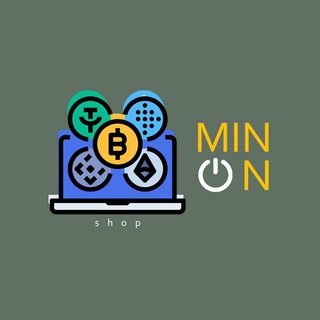 Логотип телеграм канала @min_on_shop — MinON SHOP | Асики | Видеокарты | Майнинг