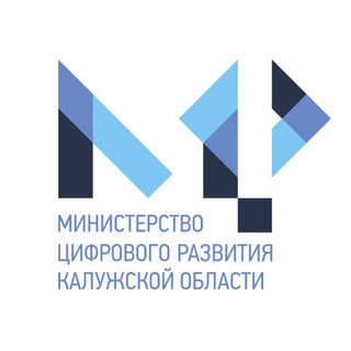 Логотип телеграм канала @mincifra_ko — Министерство цифрового развития Калужской области
