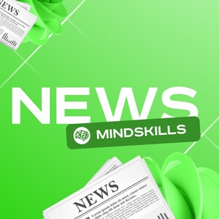 Логотип телеграм канала @mindskills4u — MindSkills NEWS