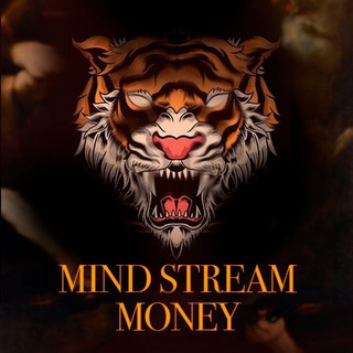 Логотип телеграм канала @mindstream_money — mindstream.money