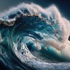 Логотип телеграм канала @mindwavetechs — Волны ИИ