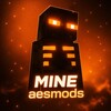 Логотип телеграм канала @mine_aesmods — MINE aesmods / rp | Моды и Ресурпаки Майнкрафт