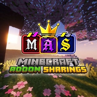 Logo of telegram channel minecraft_addon_sharings — Minecraft Addon Sharings