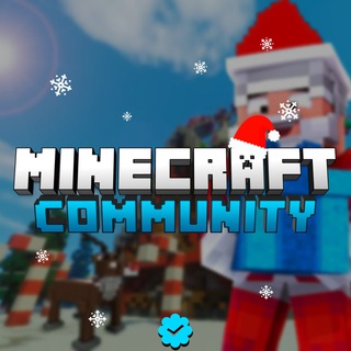 Logotipo del canal de telegramas minecraft_comunity - ☃️Minecraft Community❄️