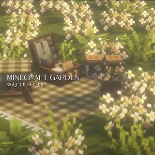 Logo saluran telegram minecraft_garden — ᨳ᭬ 𝒎𝒊𝒏𝒆𝒄𝒓𝒂𝒇𝒕 𝒈𝒂𝒓𝒅𝒆𝒏 🪷ʹ