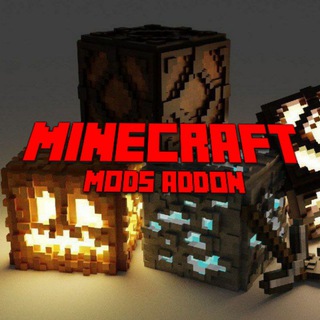 Логотип телеграм канала @minecraft_mods_addon — Minecraft mods addon