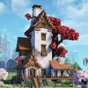 Логотип телеграм канала @minecraft_ideas2build — Майнкрафт | идеи для построек