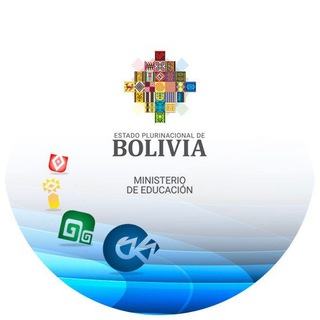 Logotipo del canal de telegramas minedubol - Ministerio de Educación de Bolivia