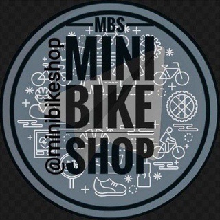 Логотип телеграм канала @minibikeshop — MBS (mini BIKE shop)