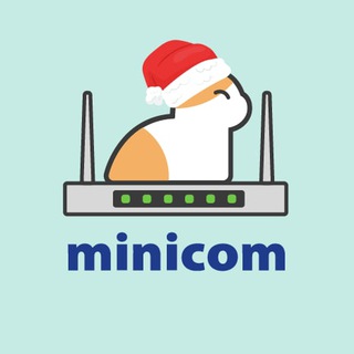 Логотип телеграм канала @minicomcn — minicom